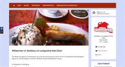 Desktop Screenshot of kleineilsen.de